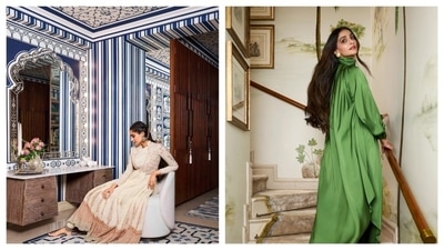 Sonam Kapoor has shared a glimpse of her Mumbai home in a new interview with Architectural Digest India, and it is safe to say the apartment offers a masterclasses in maximalism. Ahead, take a virtual tour of the impeccably curated, India-inspired celebrity home. (All pics courtesy: Architectural Digest India/Björn Wallander) Sonam Kapoor has shared a glimpse of her Mumbai home in a new interview with Architectural Digest India, and it is safe to say the apartment offers a masterclasses in maximalism. Ahead, take a virtual tour of the impeccably curated, India-inspired celebrity home. (All pics courtesy: Architectural Digest India/Björn Wallander)