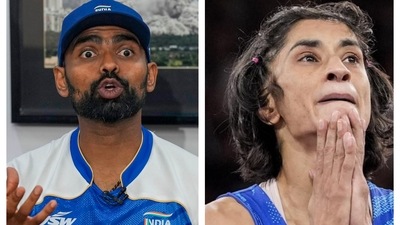 ‘They snatched silver medal from Vinesh Phogat. If I were in her place…’: PR Sreejesh reveals he met wrestler in Paris ‘They snatched silver medal from Vinesh Phogat. If I were in her place…’: PR Sreejesh reveals he met wrestler in Paris
