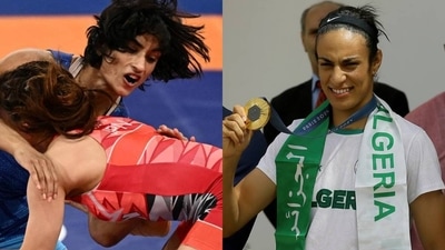Indian wrestler Vinesh Phogat's (left) disqualification due to a weight issue added another layer of controversy to the Games Indian wrestler Vinesh Phogat's (left) disqualification due to a weight issue added another layer of controversy to the Games