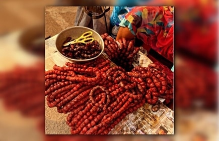 Goan sausages: Goa is famous for its spicy sausages also known as chouriço which is quintessentially Goan and the pride of its cuisine. (Instagram/@easyhostels)