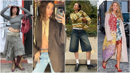 From retro prints to vintage-inspired silhouettes, here are the top five fashion trends making a major comeback this year.(Instagram)