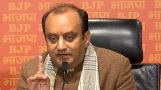 BJP national spokesperson Sudhanshu Trivedi (Twitter Photo)