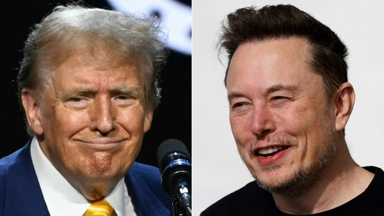 Donald Trump in an interview with Elon Musk stated that Venezuela is lowering its crime rate by freeing dangerous offenders from its prisons and sending them to the US illegally.(AFP)