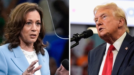 Donald Trump rips Kamala Harris over border crisis, ‘Third-rate phony candidate’ (AP Photo)(AP)