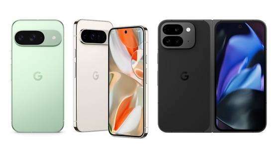 Latest news on August 13, 2024: The new Google Pixel 9 series. (Official images)