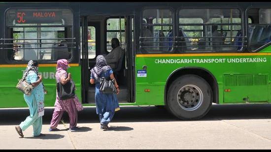 In Chandigarh, the share of private vehicles is high and instead of public transportation, most people prefer to travel in their vehicles. (HT Photo)