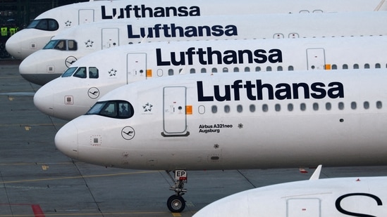 He slipped past the airline staff at the gate and boarded a Lufthansa flight. (Reuters)