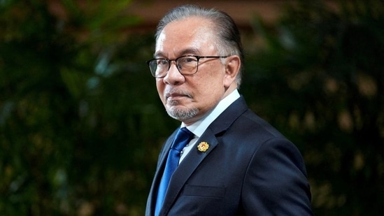 Malaysian Prime Minister Anwar Ibrahim. (Reuters Photo)