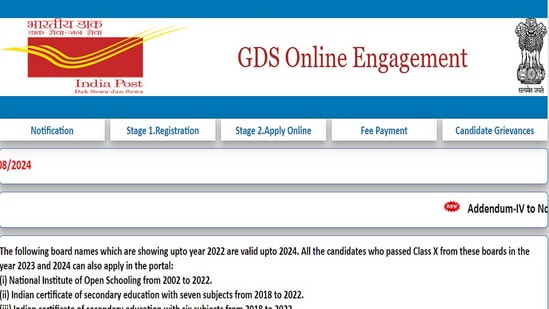 India Post GDS Merit List 2024 Live: Gramik Dak Sevak results awaited