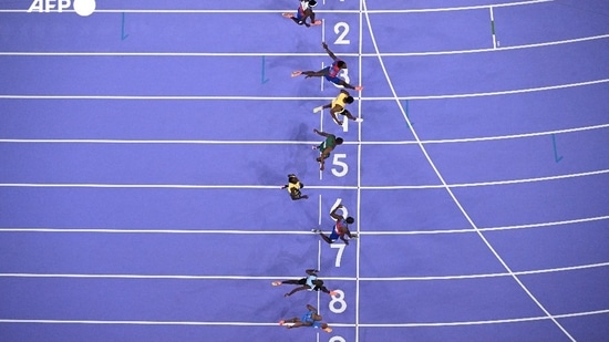 In one of closest races of all time, US sprinter Noah Lyles snatched the 100m gold by just five-thousandths of a second ahead of Jamaica's Kishane Thompson."The 100m finals are always a high-tension event. I always feel privileged to be part of our team covering athletics," said&nbsp; Jewel Samad, &nbsp;who caught the moment with one of 10 cameras installed high up on a wire and triggered from the finishing line. 