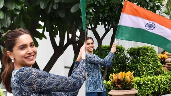 Actor Sharvari poses for HT City ahead of India's Independence Day.