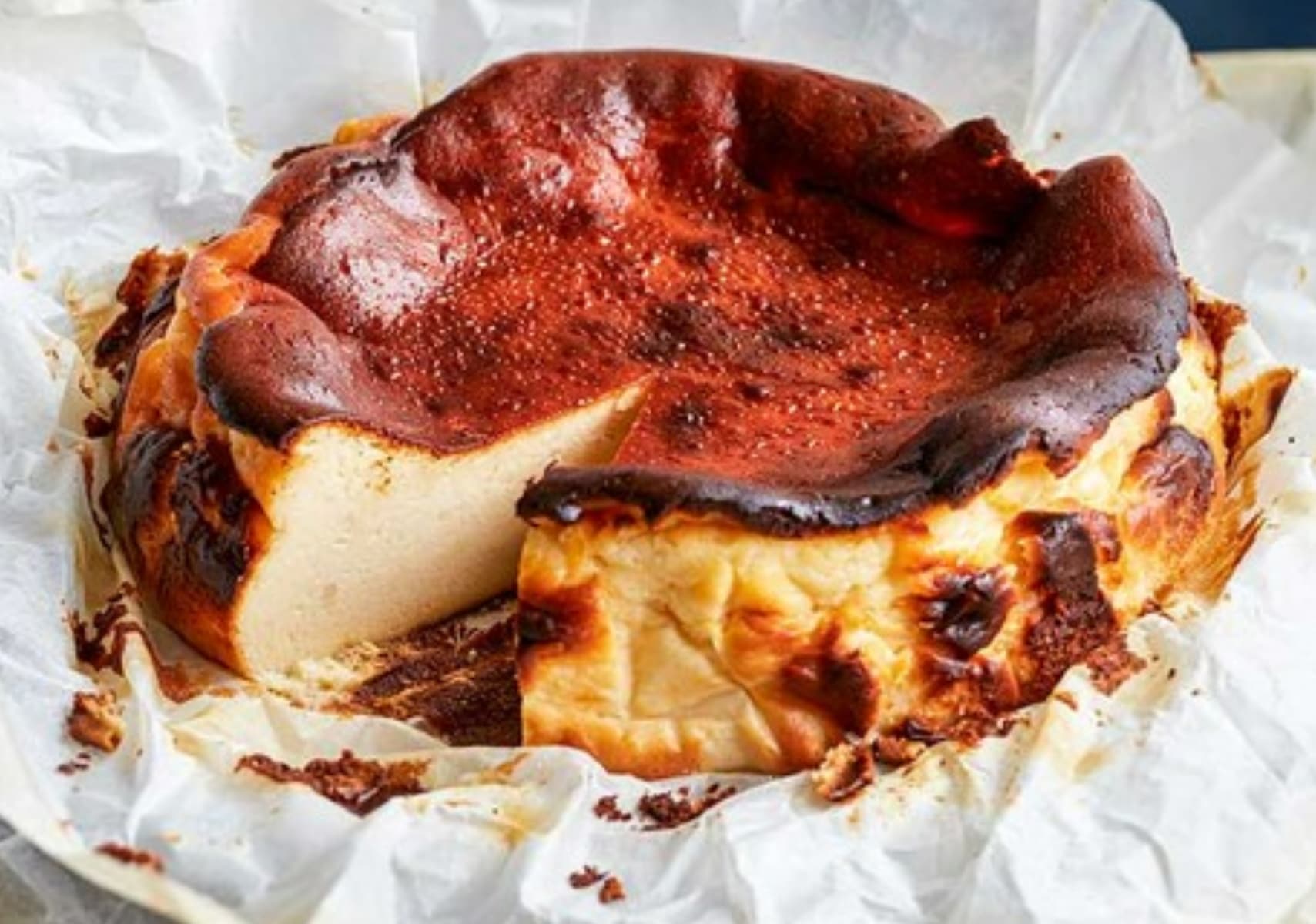 Nothing pairs better with a glass of prosecco than a slice of burnt Basque cheesecake(Jonathan Gregson ) Nothing pairs better with a glass of prosecco than a slice of burnt Basque cheesecake(Jonathan Gregson )