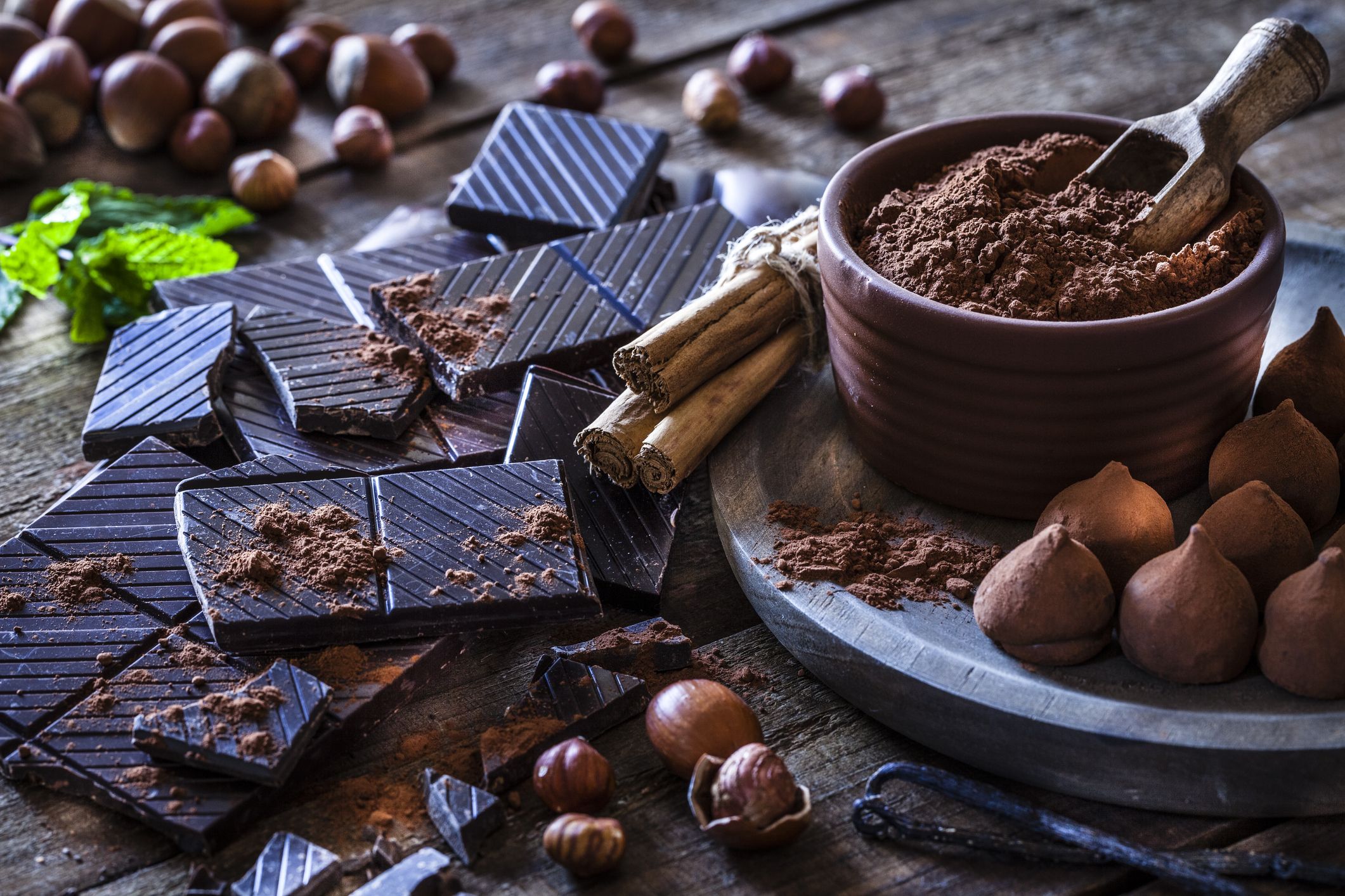 The deep richness of the chocolate makes it an excellent companion for prosecco The deep richness of the chocolate makes it an excellent companion for prosecco