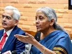 Union Finance minister Nirmala Sitharaman and RBI Governor Shaktikanta Das are seen. (ANI) Union Finance minister Nirmala Sitharaman and RBI Governor Shaktikanta Das are seen. (ANI)