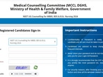MCC NEET UG Counselling 2024 has begun at mcc.nic.in. Apply via direct link.