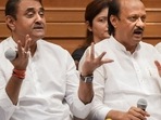 Praful Patel (left) and Ajit Pawar (PTI/File Photo) Praful Patel (left) and Ajit Pawar (PTI/File Photo)