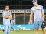 India head coach Gautam Gambhir with bowling coach Morne Morkel India head coach Gautam Gambhir with bowling coach Morne Morkel