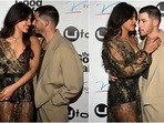 Priyanka Chopra supports her husband, Nick Jonas, at The Good Half premiere. 