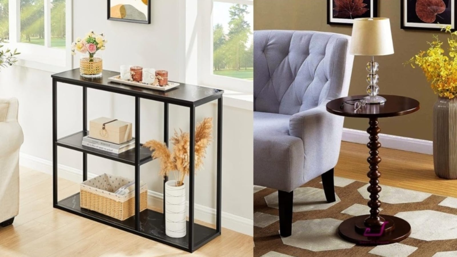 Side table vs console table: Comparison between the two, its uses, which one to choose, and more