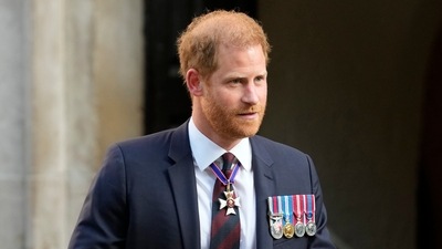 Here's why Prince Harry has been urged to apologise for taking cocaine as a teen (AP Photo/Kirsty Wigglesworth, File) (AP)