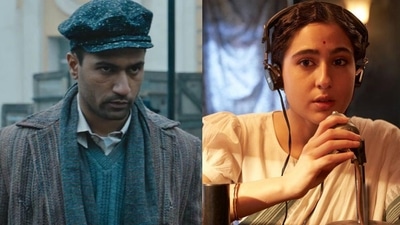 Stills from the movies Sardar Udham (L) and Ae Watan Mere Watan (R) Stills from the movies Sardar Udham (L) and Ae Watan Mere Watan (R)
