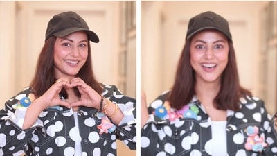 HiIna Khan created a wig with her own hair in new self-care post. HiIna Khan created a wig with her own hair in new self-care post.