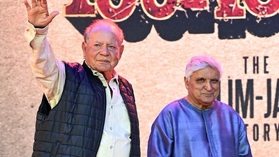 Speaking about the docuseries, Salim said, “I started my career in front of the camera but realized that my true strength lay in telling stories. That's when I decided to focus on what came naturally to me - writing. I then met Javed who was equally passionate about writing, and together we did some fantastic work together, which I am very proud of.” (AFP)