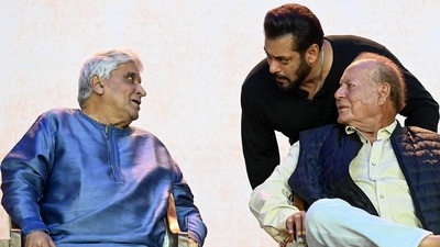 The documentary's title Angry Young Men refers to the angry young man hero-type the duo created in the 70s. Salim-Javed played a pivotal role in Big B's stardom. (AFP)