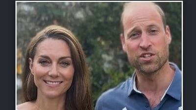 Prince William made his brand new beard debut in a 2024 Olympic montage video. (X) Prince William made his brand new beard debut in a 2024 Olympic montage video. (X)