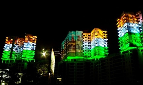 Enhance your decor with projection lights for a dynamic and visually stunning effect. (File photo)