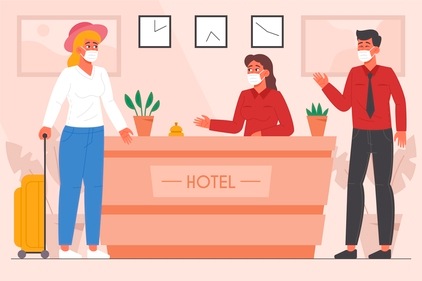 Upon checking into your hotel, unplug unused electronics and opt out of daily housekeeping to save energy and water. (Freepik)