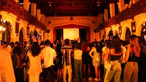 College kids have a fun time during Malhar's pre-events  