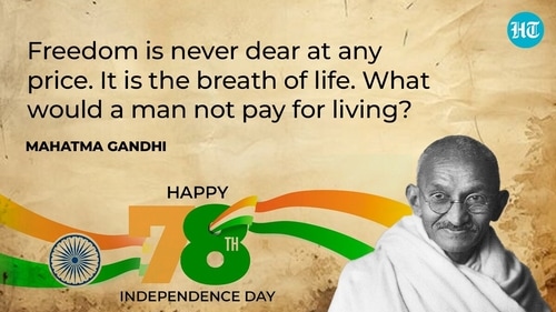 Independence Day 2024: India celebrates Independence Day on August 15. (HT Photo) Independence Day 2024: India celebrates Independence Day on August 15. (HT Photo)