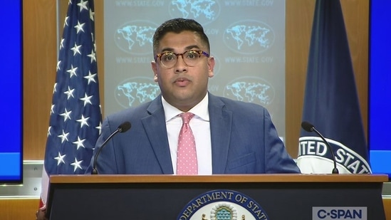 US State Department's Principal Deputy Spokesperson Vedant Patel. 