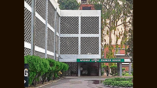 A view of Parker House in PAU premises in Ludhiana on Wednesday, August 14, 2024. (HT Photo)