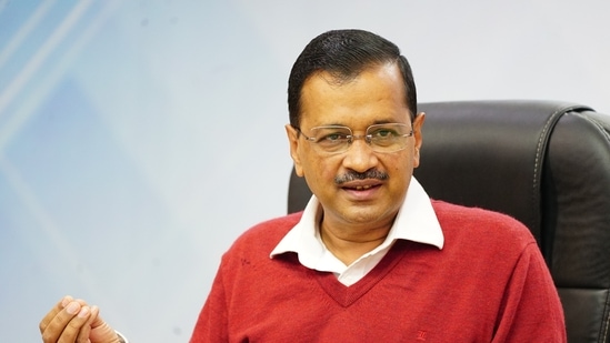 A file photo of Delhi chief minister Arvind Kejriwal.(File)