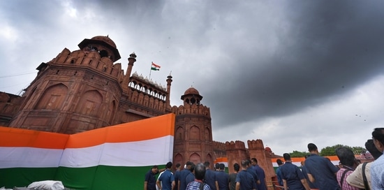 Delhi celebrates I Day with patriotic fervour at Red Fort(Photo: Arvind Yadav/HT)