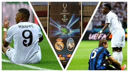 Real Madrid vs Atalanta, UEFA Super Cup 2024 LIVE score: Kylian Mbappe making his debut for Los Blancos