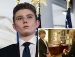 A video of then 4-year-old Barron Trump conversing with a Slovenian accent just like his mother, Melania, has gone viral on X, formerly Twitter.