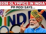 After G20, India To Host Olympics? PM Modi Makes This Big Announcement In Independence Day Speech