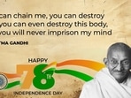 Independence Day 2024: Our freedom fighters laid down their lives to attain freedom for India. (HT Photo) Independence Day 2024: Our freedom fighters laid down their lives to attain freedom for India. (HT Photo)