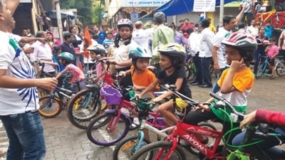 Prabhadevi cycle race pedals into 44th year Prabhadevi cycle race pedals into 44th year