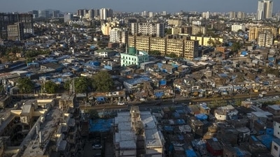 Aerial view of Dharavi. (AP Photo/Dar Yasin) (AP) Aerial view of Dharavi. (AP Photo/Dar Yasin) (AP)
