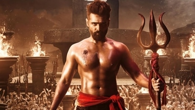 Double iSmart review: Ram Pothineni reprises his role as the goon, iSmart Shankar. Double iSmart review: Ram Pothineni reprises his role as the goon, iSmart Shankar.