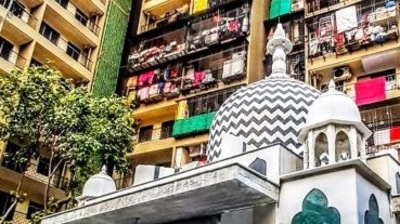 Last year, Maharashtra Wakf Board chairman Wajahat Mirza alleged that more than 60% of wakf land in the state had been encroached upon. Akramul Jabbar Khan points to a blatant example in Mumbai’s Lal Shah Baba dargah at Parel which is now surrounded by huge residential towers built on the 72 acres belonging to the dargah Last year, Maharashtra Wakf Board chairman Wajahat Mirza alleged that more than 60% of wakf land in the state had been encroached upon. Akramul Jabbar Khan points to a blatant example in Mumbai’s Lal Shah Baba dargah at Parel which is now surrounded by huge residential towers built on the 72 acres belonging to the dargah