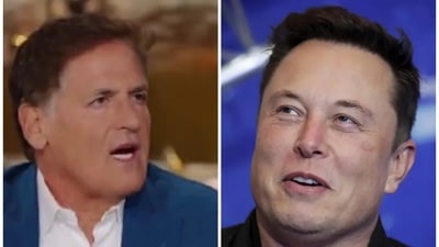 Mark Cuban, an enthusiastic user of X, responded a few minutes after Tesla CEO's diss. Instead of saying anything, the business owner replied with three heart-hand emojis. (X/AP) Mark Cuban, an enthusiastic user of X, responded a few minutes after Tesla CEO's diss. Instead of saying anything, the business owner replied with three heart-hand emojis. (X/AP)