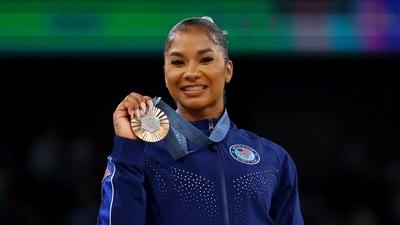 Jordan Chiles has officially been stripped of her Olympic bronze medal following a court ruling on Saturday (REUTERS)