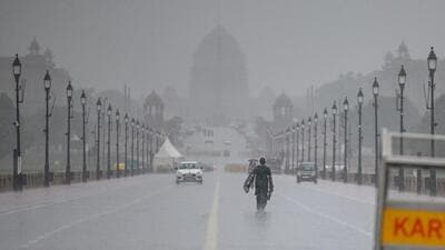 On Thursday, the Safdarjung weather station, which is considered representative of Delhi’s weather, recorded “trace” rainfall, continuing a streak that started on August 3. (RAJ K RAJ /HT PHOTO) On Thursday, the Safdarjung weather station, which is considered representative of Delhi’s weather, recorded “trace” rainfall, continuing a streak that started on August 3. (RAJ K RAJ /HT PHOTO)