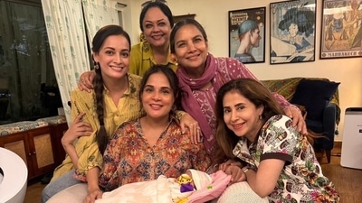 Shabana Azmi on meeting Richa Chadha and Ali Fazal's daughter (Instagram) Shabana Azmi on meeting Richa Chadha and Ali Fazal's daughter (Instagram)