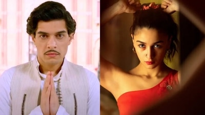 Junaid Khan in Maharaj and Alia Bhatt in Darlings Junaid Khan in Maharaj and Alia Bhatt in Darlings
